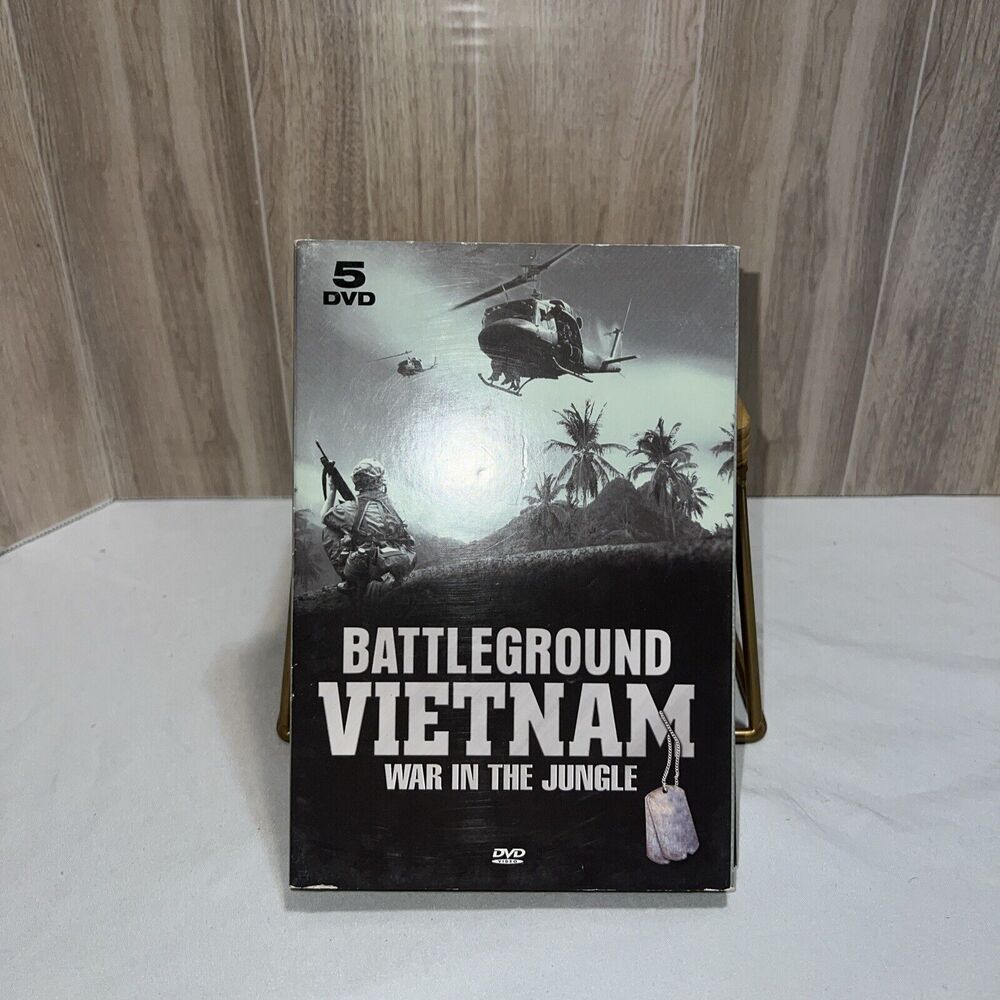 Battleground Vietnam: War in the Jungle 5 DVD Box Set 2008 VGC